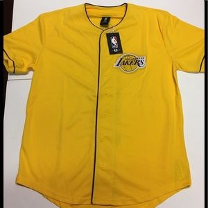 lakers baseball shirt